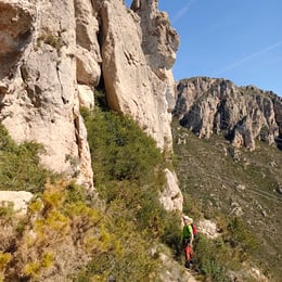 Via ferrada L'Agulla de l'Aigualcoll