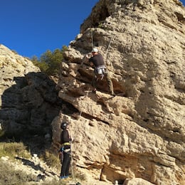 Zona de escalada "Peñasco de la Lechuza"